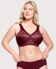 MagicLift Original Support Bra Burgundy