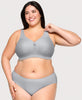 MagicLift Active Support Bra Gray Heather