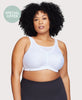 No-Bounce Camisole Sport-BH Weiß