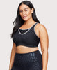 No-Bounce Camisole Sport-BH Schwarz