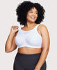 No-Bounce Camisole Sport-BH Weiß