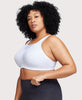No-Bounce Camisole Sport-BH Weiß