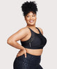 No-Sweat Mesh Sport-BH Schwarz