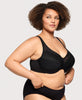 WonderWire Minimizer Bra Black